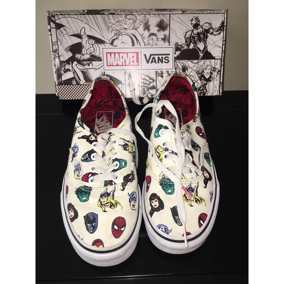 Boys Marvel Vans (Big Kids) - Picture 2 of 7